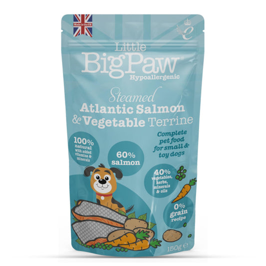 Little Big Paw Hypoallergenic Wet Food for Dogs 150 gm - Atlantic Salmon