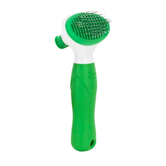 Basil Auto Slicker Brush & Comb for All Pet Breeds