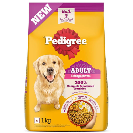 Pedigree Adult Chicken Briyani Dry Food for Dogs