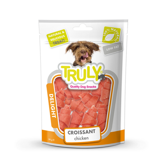 Truly Dry Treats for Dogs 90 gm - Chicken Croissant