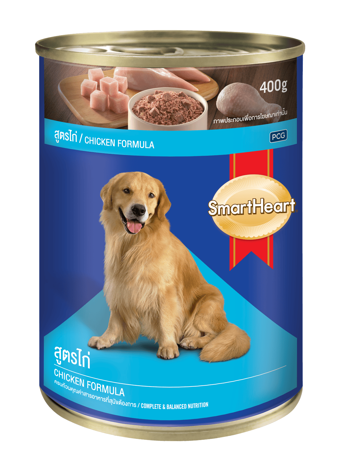 SmartHeart Gravy Wet Tin for Dogs 400 gm - Chicken