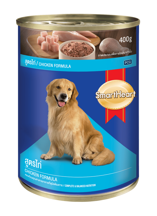 SmartHeart Gravy Wet Tin for Dogs 400 gm - Chicken