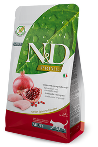 N&D Dry Food for Adult Cats - Chicken & Pomegranate