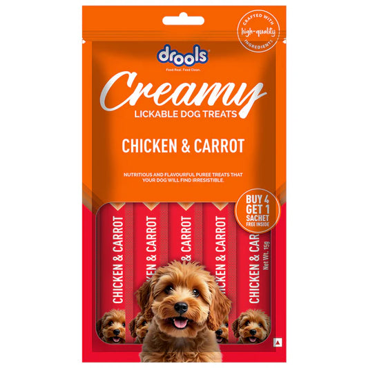 Drools Creamy Treats for Dogs - Chicken & Carrot