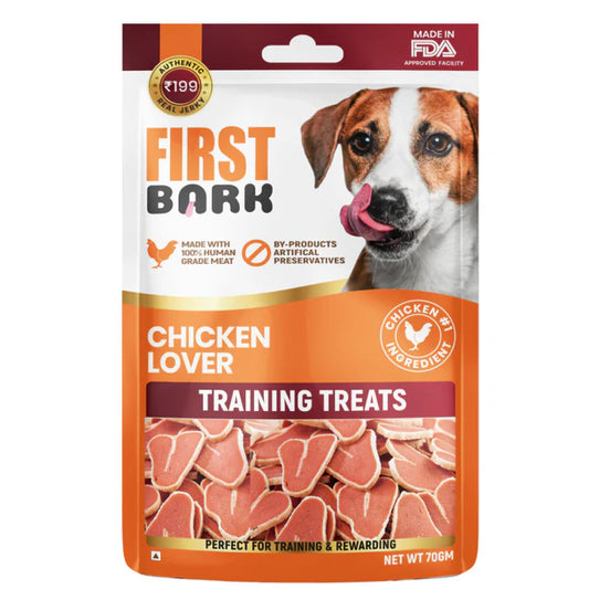 First Bark Dog Treats 70 gm - Chicken Lover