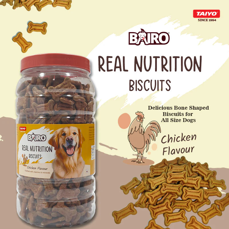 Bairo Dog Biscuits 500 gm - Chicken