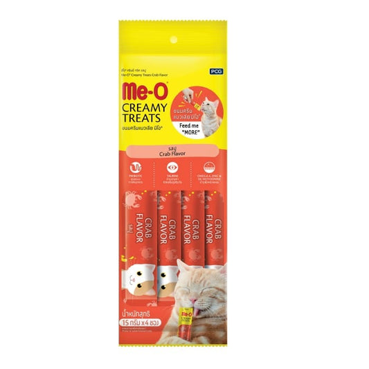 Meo Creamy Treats for Cats (4's) - Crab