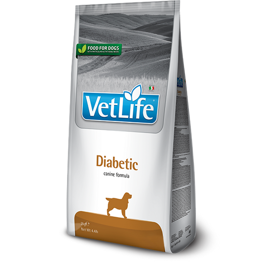 Vetlife Dry Food For Dogs - Diabetic 2 Kg