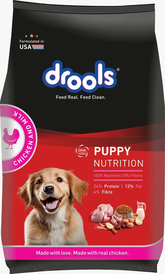 Drools Chicken & Milk Dry Food for Dogs - Puppy