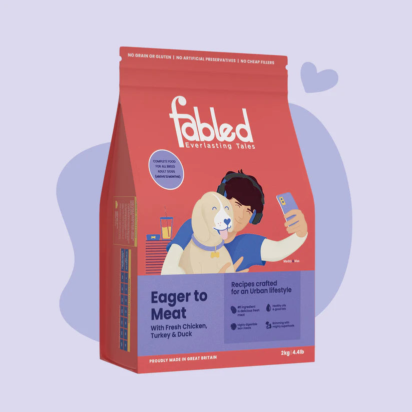 Fabled Premium Dry Food for Adult / Dogs - Eager To Meat