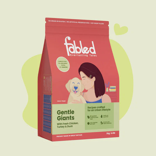 Fabled Premium Dry Food for Puppy / Dogs - Gentle Giant