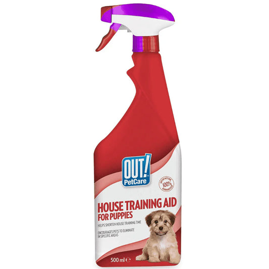 Out! House Training Aid Spray for Puppies - 500 ml