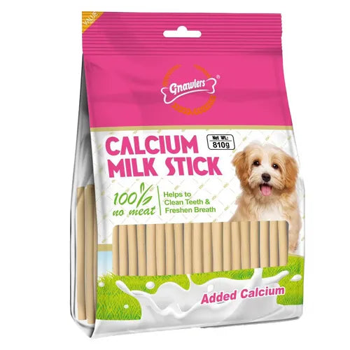 Gnawlers Calcium Milk Sticks