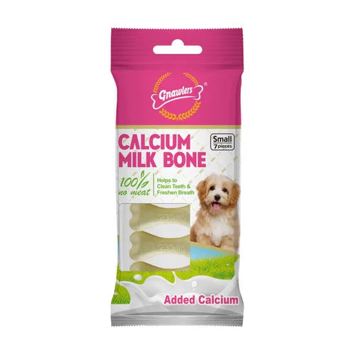 Gnawlers Calcium Milk Bone - Small