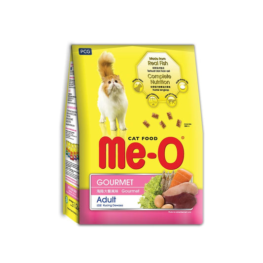 Meo Dry Food for Cats 1.1 Kg - Gourmet