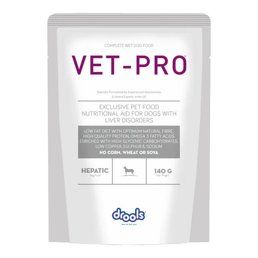 Drools Vet Pro Wet Food Gravy for Dogs / Puppies - Hepatic