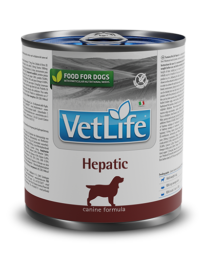 Vetlife Wet Food Tin for Dogs 300 gm - Hepatic