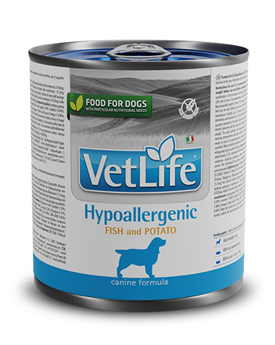 Vetlife Wet Food Tin for Dogs 300 gm - Hypoallergenic