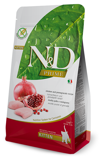 N&D Dry Food for Kitten - Chicken & Pomegranate