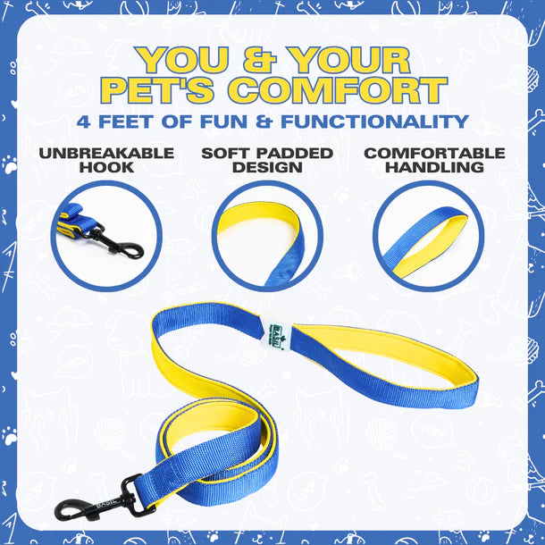 Basil Leash / Rope for Dogs, Cats & Puppies (Blue)