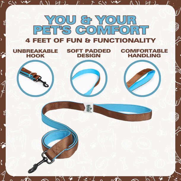 Basil Leash / Rope for Dogs, Cats & Puppies (Brown)
