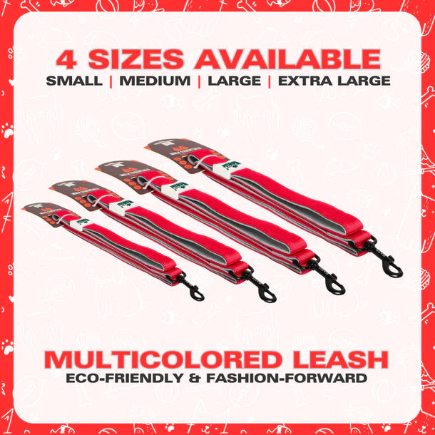 Basil Leash / Rope for Dogs, Cats & Puppies (Red)