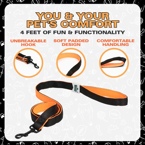 Basil Leash / Rope for Dogs, Cats & Puppies (Black)