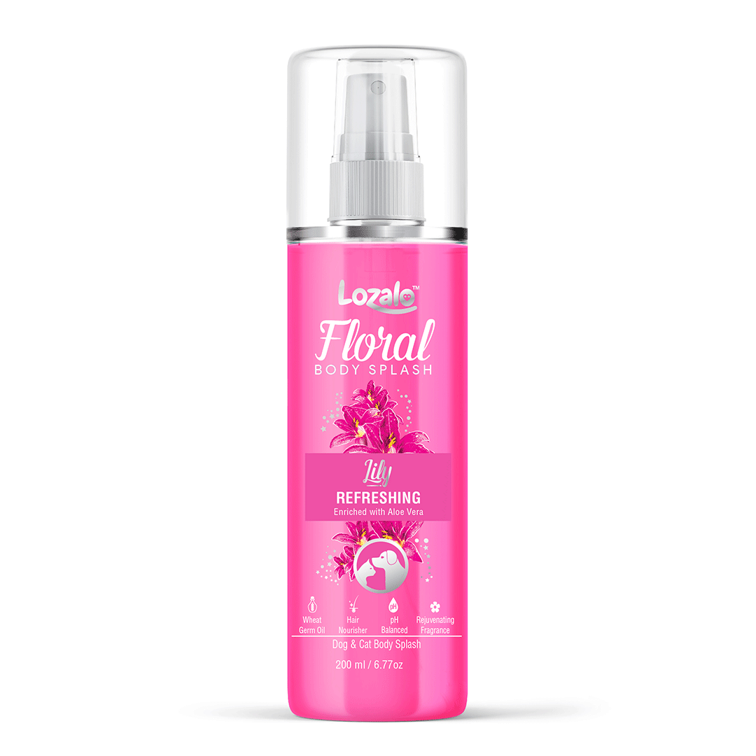 Lozalo Floral Body Splash Perfume 200 ml (Lily)