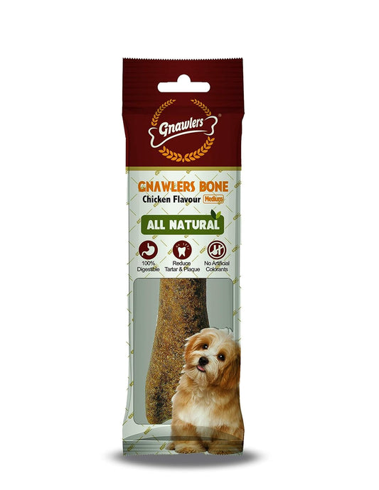 Gnawlers Chicken Bone for Dogs - Medium 95 gm (1 pc)