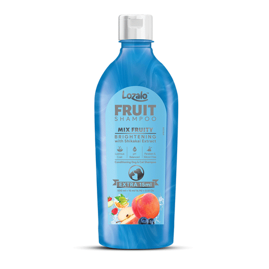 Lozalo Fruit Shampoo for Dogs & Cats 210 ml - Mix Fruity