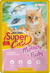 Super Cat Wet Food Gravy (Mother & Baby) 85 gm