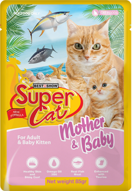 Super Cat Wet Food Gravy (Mother & Baby) 85 gm