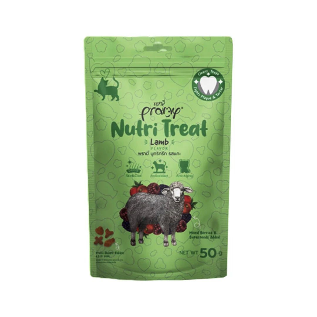 Pramy Dry Treats For Cats - Lamb