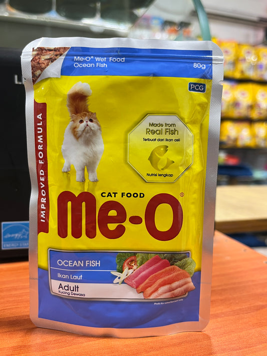 MeO Cat Wet Food (Adult Ocean Fish) 80 gm