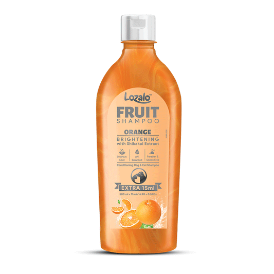 Lozalo Fruit Shampoo for Dogs & Cats 210 ml - Orange