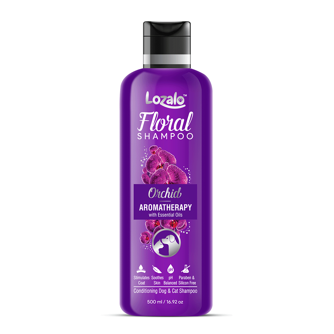 Lozalo Floral Shampoo for Dogs & Cats 250 ml (Orchid)