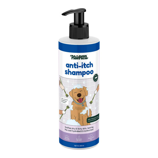 Pawpaya Anti Itch Shampoo for Dogs 250 ml