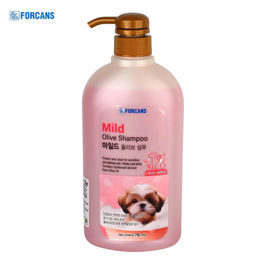 Forcans Mild Olive Shampoo for Dogs 750 ml