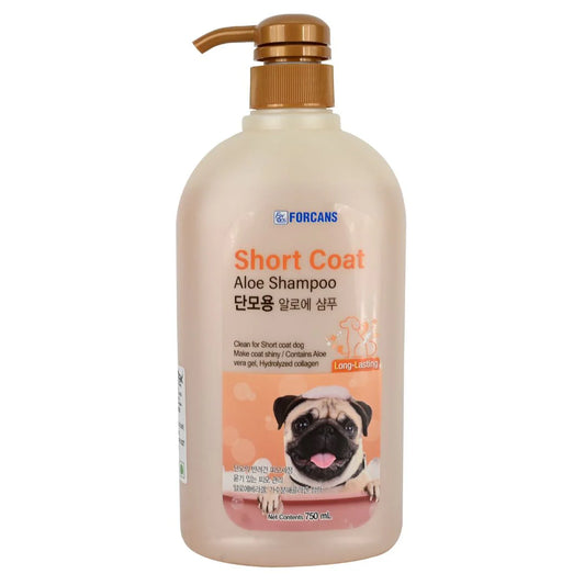 Forcans Short Coat Shampoo for Dogs 750 ml