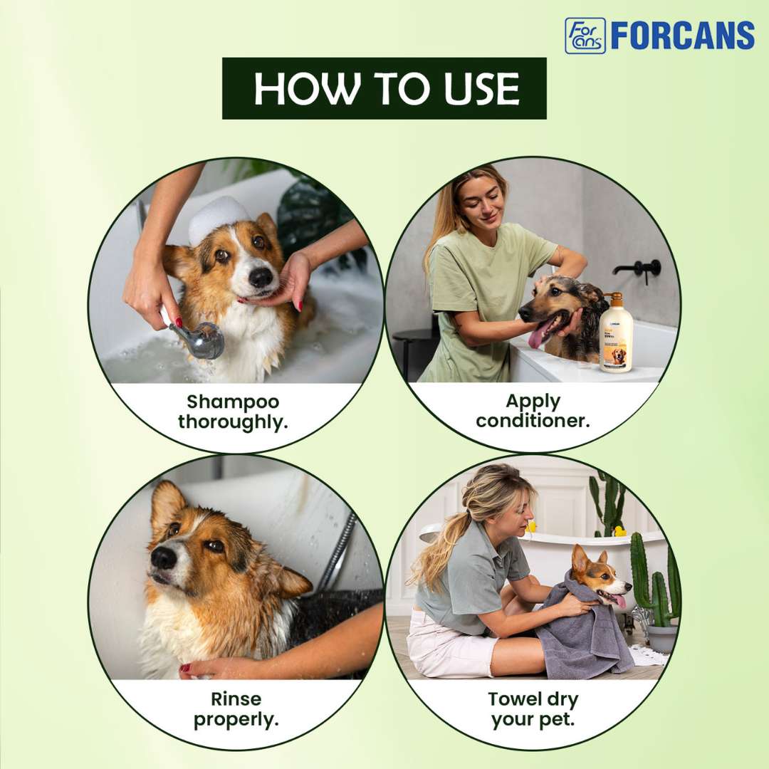 Forcans Aloe Rinse Conditioner for Dogs 750 ml
