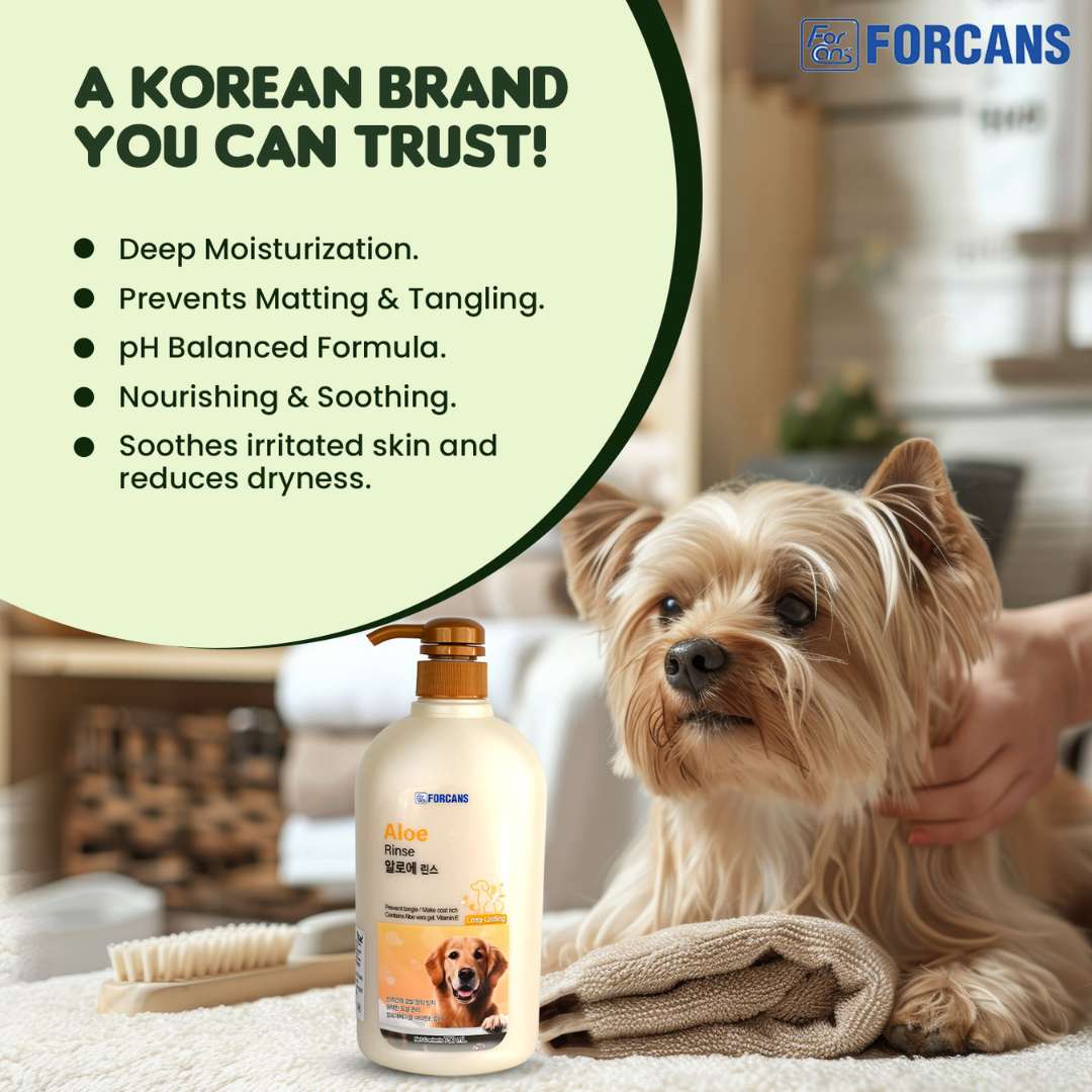 Forcans Aloe Rinse Conditioner for Dogs 750 ml