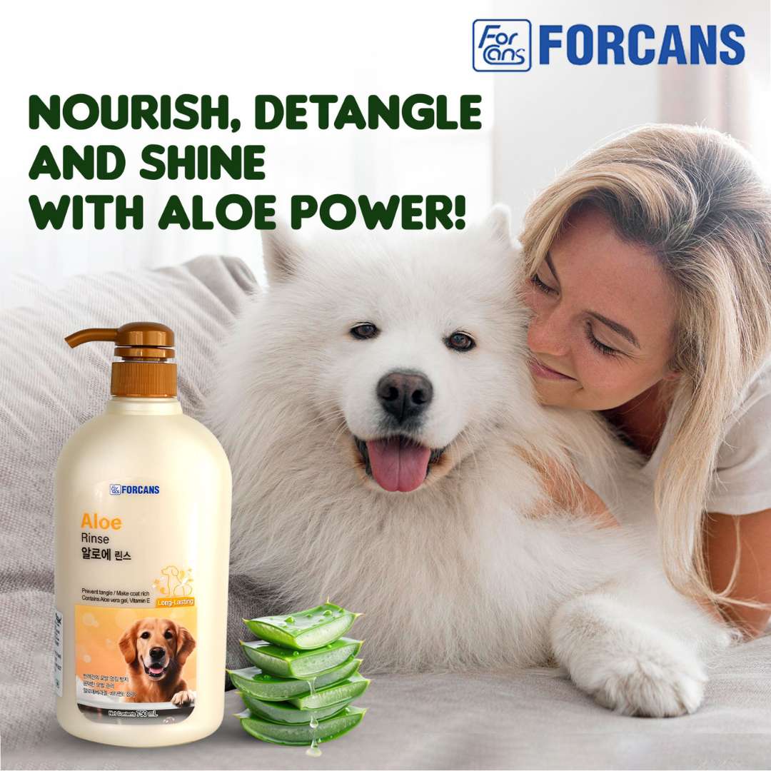 Forcans Aloe Rinse Conditioner for Dogs 750 ml