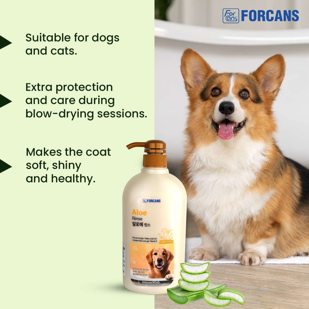 Forcans Aloe Rinse Conditioner for Dogs 750 ml