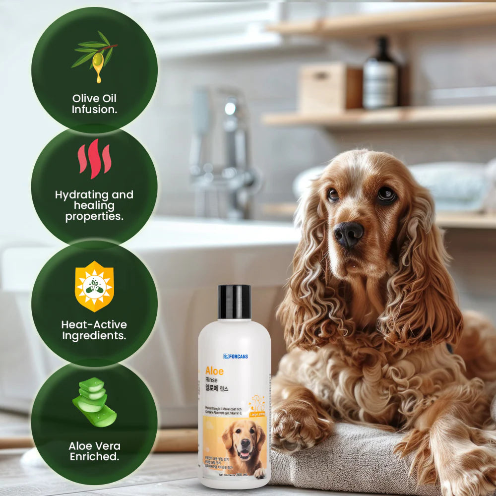 Forcans Aloe Rinse Conditioner for Dogs 300 ml