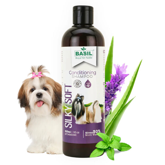 Basil Condittioning Shampoo For Dogs - Silky Soft