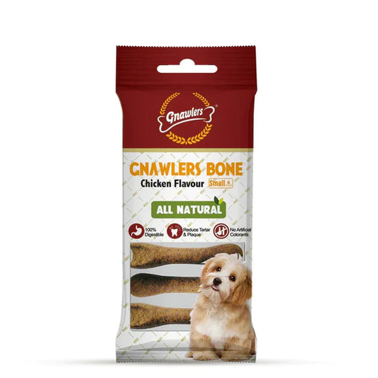 Gnawlers Chicken Bone for Dogs - Small 108 gm ( 6 pc )