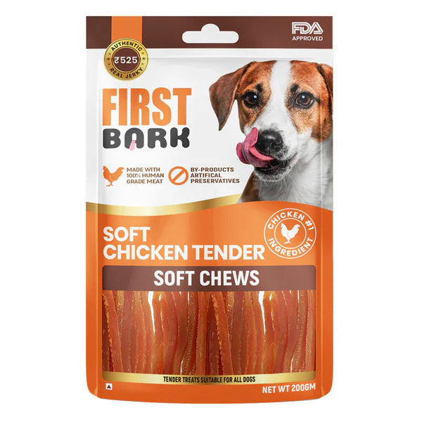 First Bark Dog Treats - Soft Chicken Tender