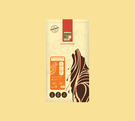 Brunos Wild Essentials Starter Mother & Puppy Dog Food