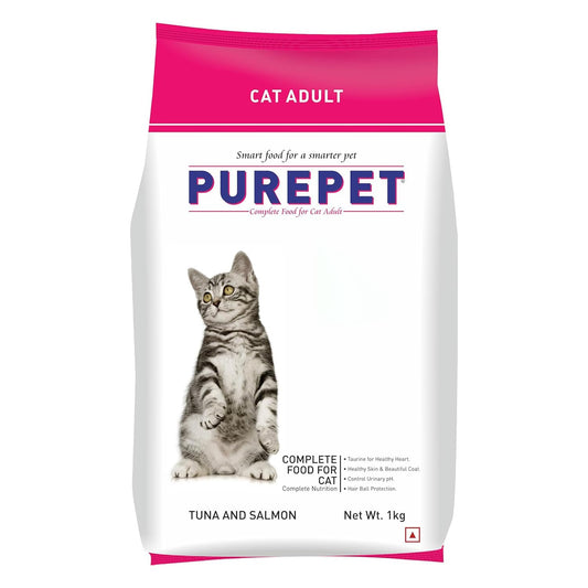 Purepet Dry Food for Cats - Tuna & Salmon