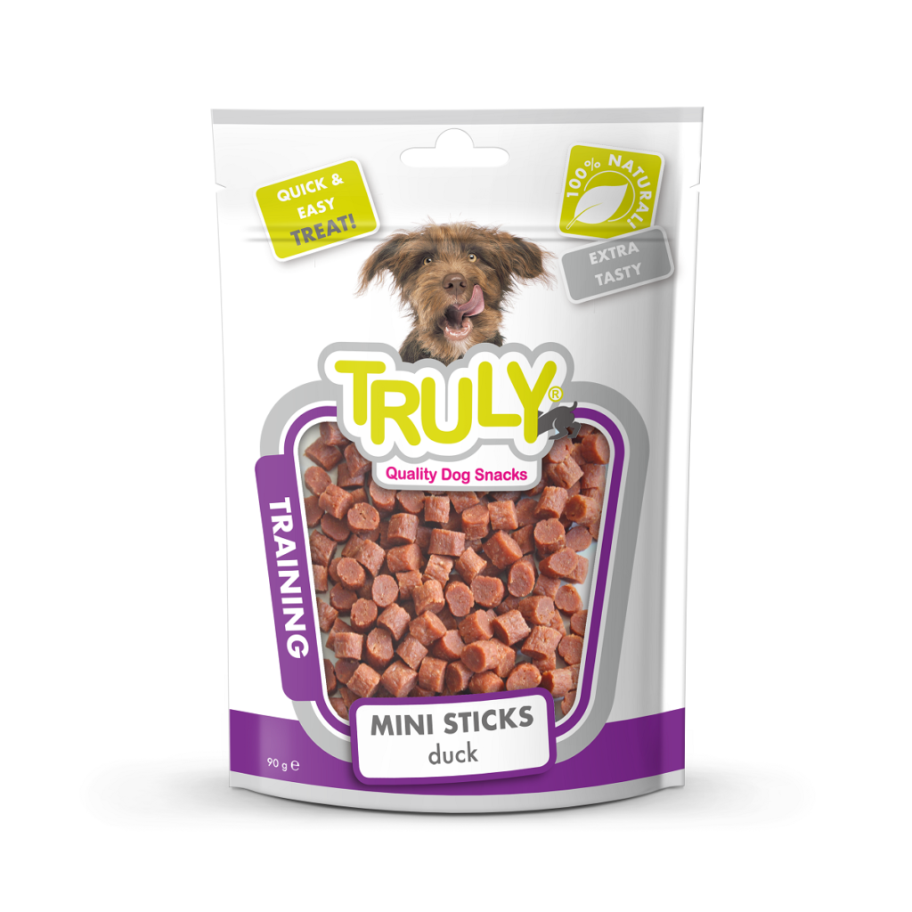 Truly Dry Treats for Dogs 90 gm - Duck Mini Sticks